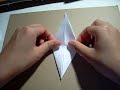 Origami - How to fold a flapping crane