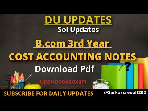 Cost Accounting Book By Sn Maheshwari Pdf Downloadl