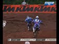 Motocross Big fight between Tyla Rattray and Antonio Cairoli
