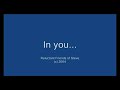 Reluctant Friends of Steve - In You