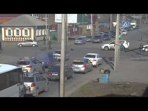 Я свидетель ДТП, Омск 24.04.2014 (Запись видеорегистратора)