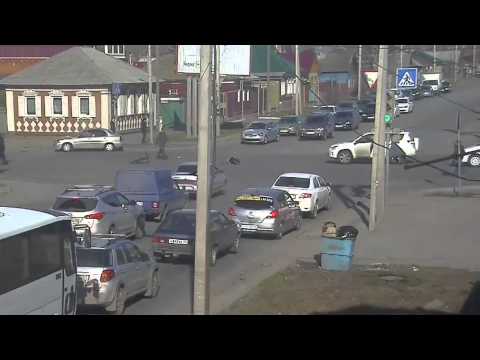 Я свидетель  ДТП, Омск 24.04.2014 (Запись видеорегистратора)