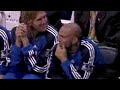 LeBron James & Shaq second to last preseason game Cavs vs Mavs