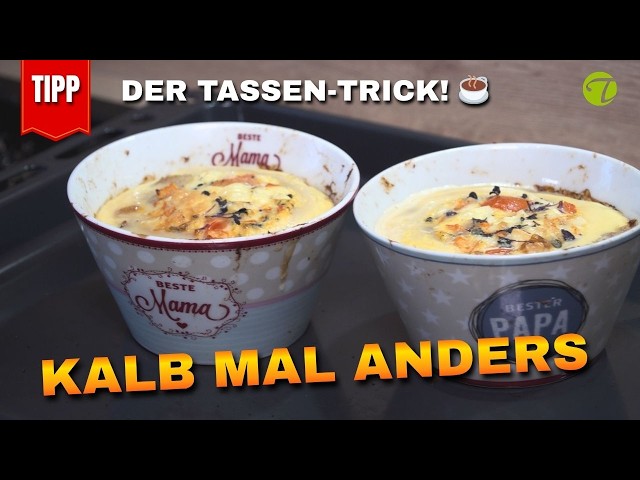 Gef&uuml;lltes Kalbshack mit Bechamelsauce & Gem&uuml;se: Das perfekte Rezept
