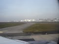 Landing Frankfurt, Germany, Rwy 25L Left Side View