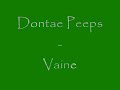Dontae Peeps - Vaine