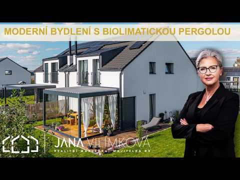 Video Kompaktní nadstandardní dům 5+kk se zasklenou pergolou a FVE