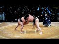 Hakuho vs Ama (Play Off)(15th day of Kyushu-Basho 2008Nov)