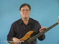 Beginner Bass Guitar Lesson: Funk Rock in Am