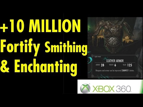 how to discover fortify smithing