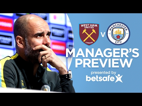 Video: AGUERO READY TO PLAY! | West Ham v Manchester City | Guardiola Press Conference
