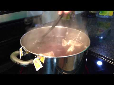 how to make a lemon iced tea