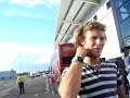 dougie talking outside doncaster keeptmoat...