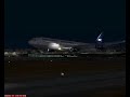 FS2004 Aerolineas Argentinas A342 pousando em Sydney