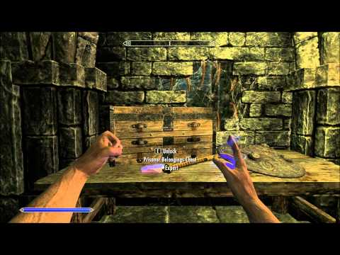 how to escape from jail in skyrim