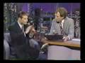 Crispin Glover on David Letterman (1990) *GOOD SOUND QUALITY*