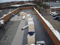 EPDM over 80mm Kingspan insulation over old felt over aspha EPDM over 80mm Kingspan insulation over old felt over aspha