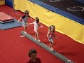 Peyton Walking Across Balance Beam