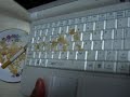Drop Cigarette ash dirt and Biscuit crumbs on Asus Eee PC