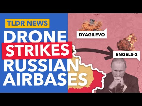 Ukrainian drone strikes deep into Russian territory; MSM trying to Pooh