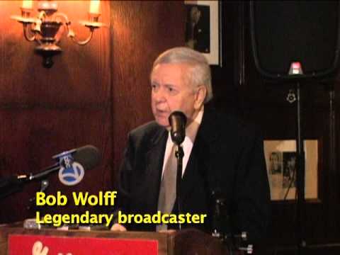 don larsen - Press Conference at Gallagher's Restaurant in NYC announcing the sale of the Don Larsen's Uniform that he wore on Oct. 8th, 1956 at Yankee Stadium, Bronx, NY...