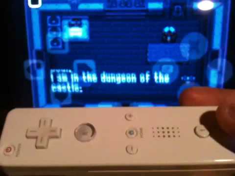 Zelda SNES + WiiMote + iPad