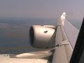 Landing in JFK on Etihad Airways A345 from AUH