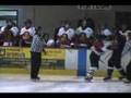 bagarre s-jérome vs valleyfield