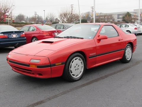 1987 Mazda RX-7 Turbo II Start Up, Exhaust, and In Depth Review