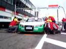 Pitstop practice for Marcus Winkelhock Pitstop practice for Marcus Winkelhock