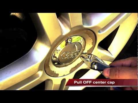 How to fix – improve – replace your Car Wheel Center Caps (Audi and others).
