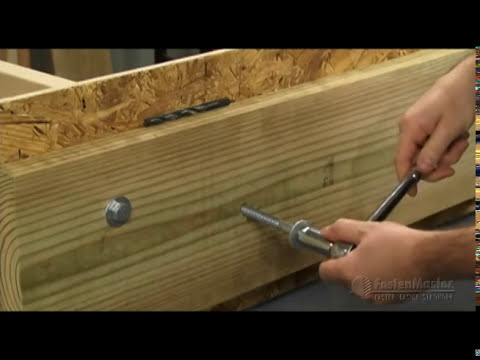 Deck Ledger to Rim Board Connection