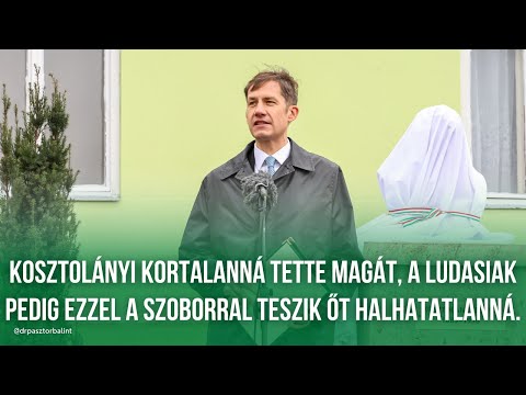 Dr. Pásztor Bálint köszöntőbeszéde Kosztolányi Dezső mellszobrának leleplezésén-cover