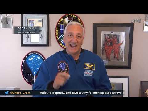 Space Launch Live Splashdown – Charlie Duke / SpaceX / Mars