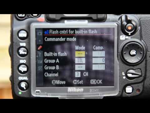 how to sync sb 600 to d90