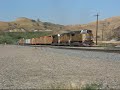 EB UPRR Manifest Train @ Caliente CA.wmv