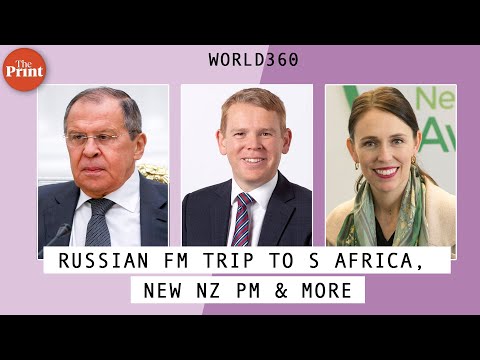 Russian Foreign Minister’s controversial trip, Jacinda Ardern’s