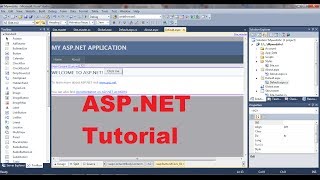 ASP.NET Tutorial 1- Introduction And Creating Your First ASP.NET Web Site