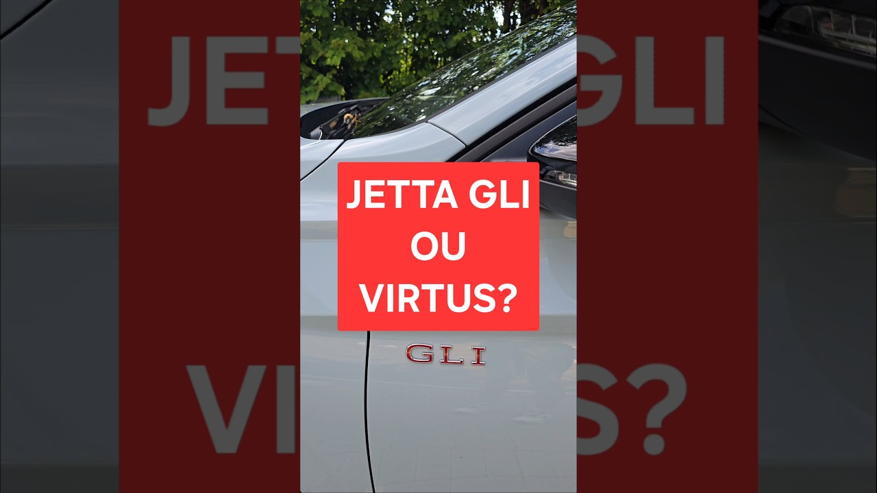 JETTA GLI É MENOS COMPLETO QUE UM VIRTUS??? #shorts