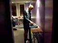 MANDO DIAO Gustaf Irons while Bjorn wlks around in boxers 