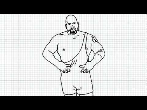 how to draw wwe