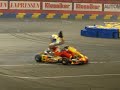 Stefan Olsson gokart drifting at Globen Motorsport Games Stefan Olsson gokart drifting at Globen Motorsport Games
