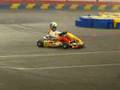 Stefan Olsson gokart drifting at Globen Motorsport Games
