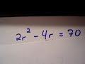 Factoring to solve equations, part 2 Factoring to solve equations, part 2