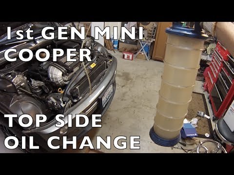 how to change oil mini cooper s