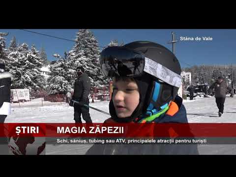 Schi, săniuș, tubing sau ATV, principalele atracții la Stâna de Vale