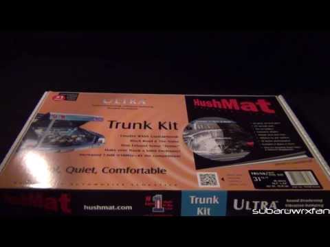 Hushmat Trunk Kit Install on Subaru BRZ