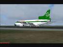Air Canadian Lockheed L1011-500 Landing Runway 02R WSSS Air Canadian Lockheed L1011-500 Landing Runway 02R WSSS