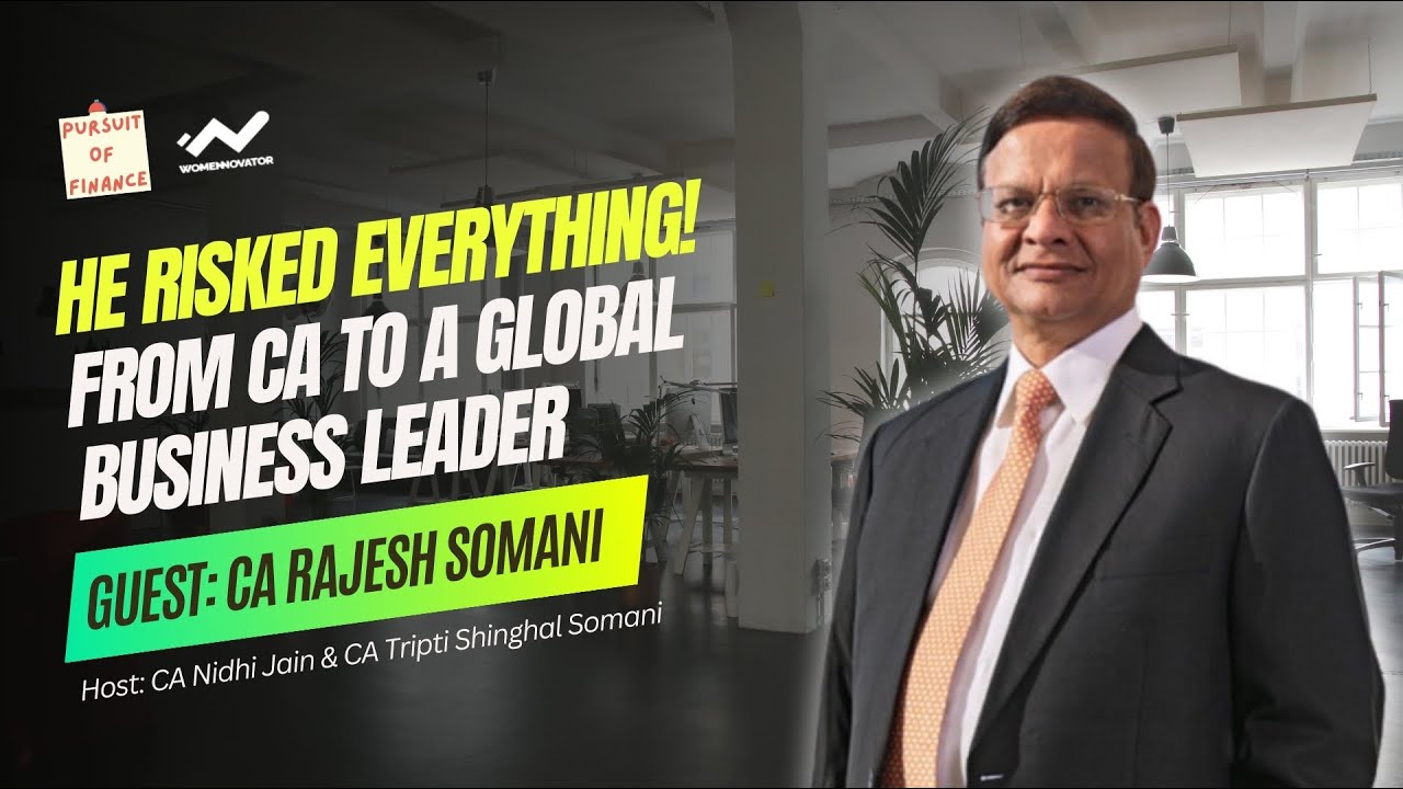 From CA to CEO: Leadership Excellence & Mastering Commodity Trading – CA Rajesh Somani
