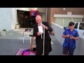 Street Magic-2 Magicians Ring off Rope Wiggle Dance-White Rock BC